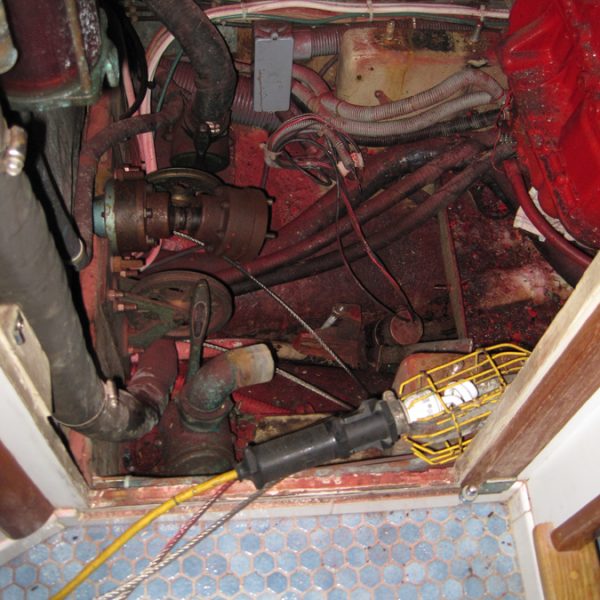 Whirlaway Engine removal