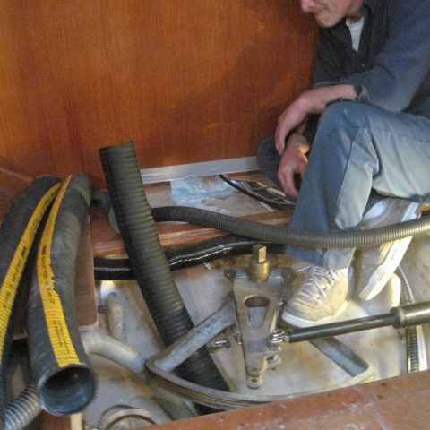 Whirlaway Running new larger exhaust