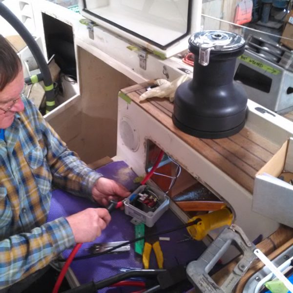 WIRING NEWLY MOUNTED ELECTRIC WINCH