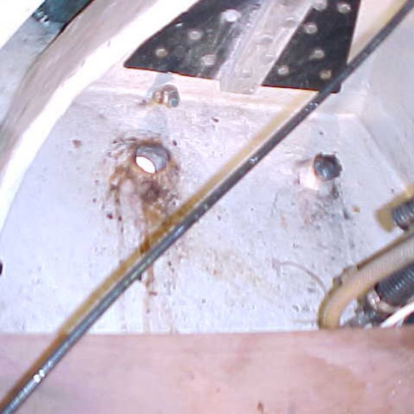 Belle Aurore, removed drain manifolds Baltic 55