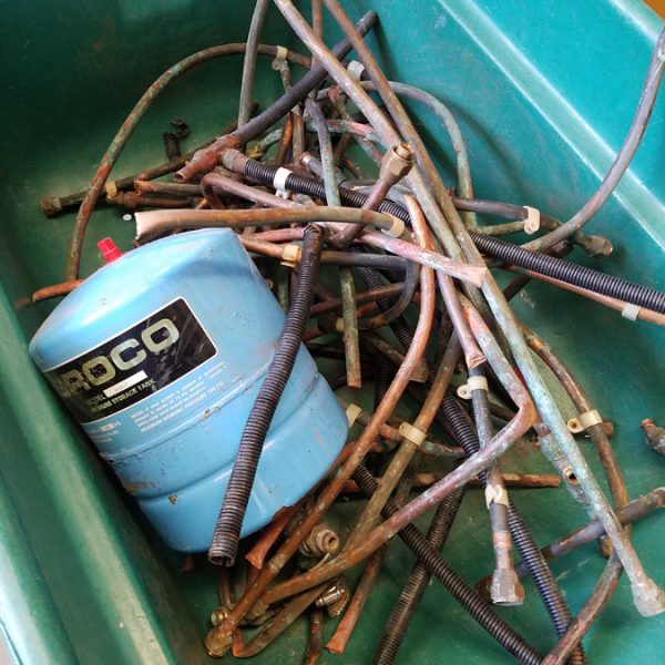 Whirlaway, removed plumbing