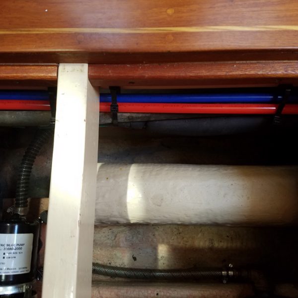 Whirlaway, new plumbing