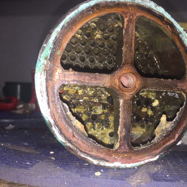 Kerry P clogged exchanger