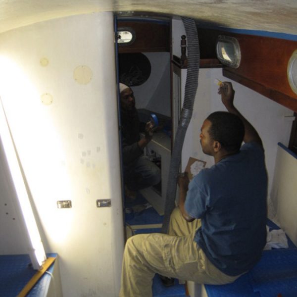 Great Eagle, prep & paint interior Great Eagle, prep & paint interior